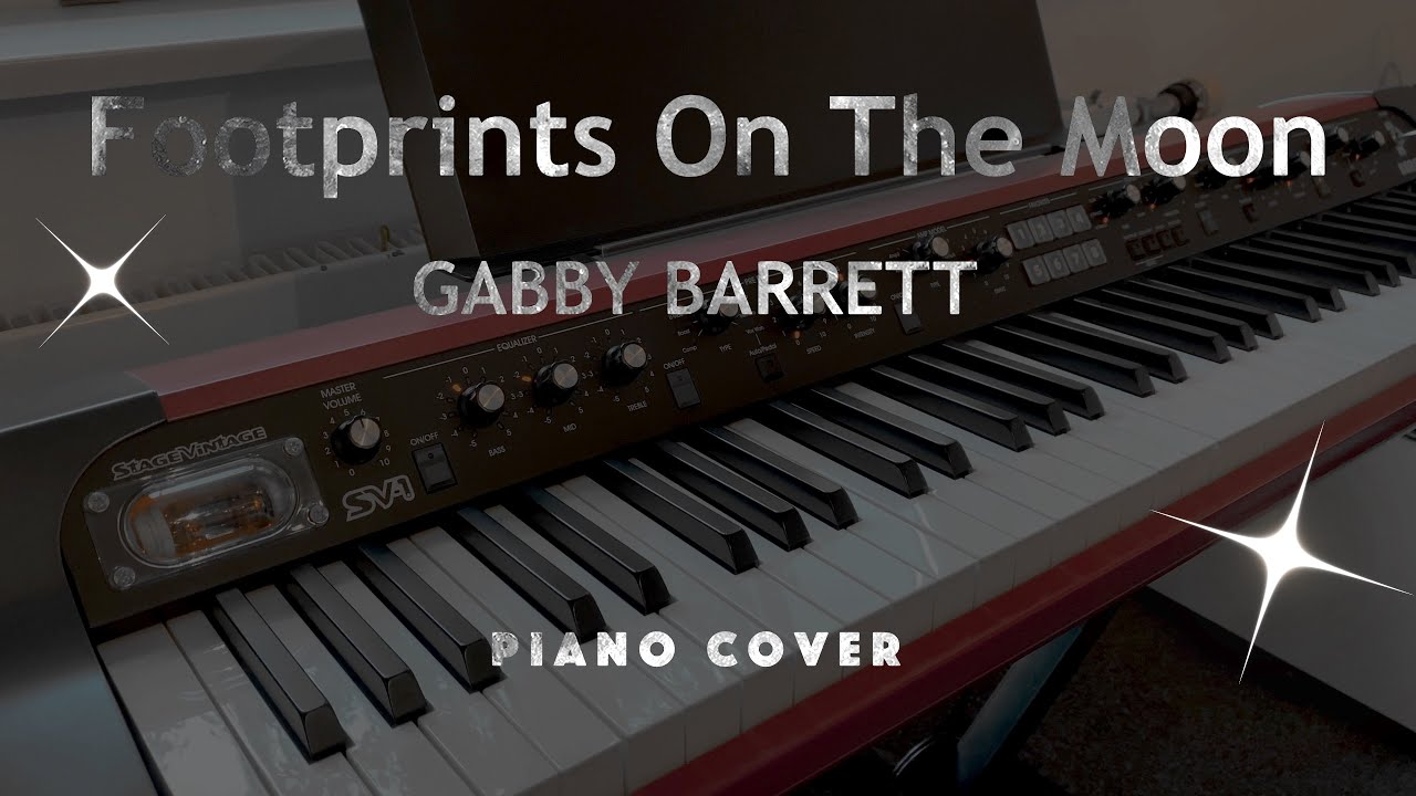 Footprints on the Moon - Gabby Barrett - Cover