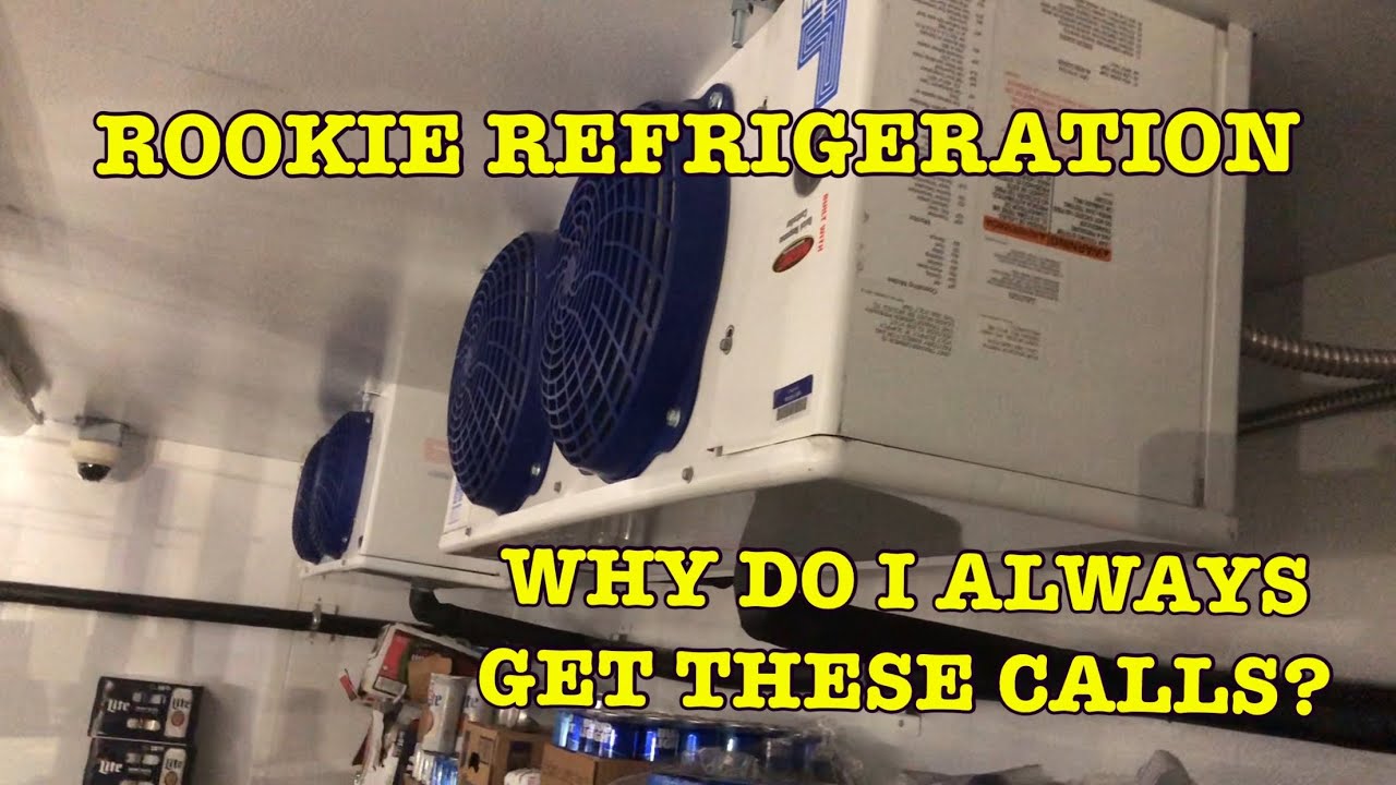 HVAC REFRIGERATION Walk In Cooler running warm, Headmaster surprise