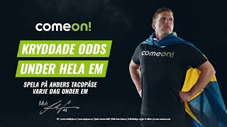 Кадр из ролика «Taco kryddar oddsen på ComeOn!»