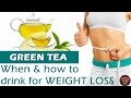 GREEN TEA benefits | How/when to drink | GREEN TEA for weight loss | Hindi | Fitness Rockers