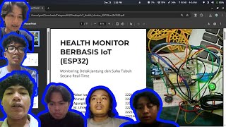 Presentasi Proyek IoT: Monitoring Detak Jantung dan Suhu Tubuh Berbasis ESP32 dan Blynk