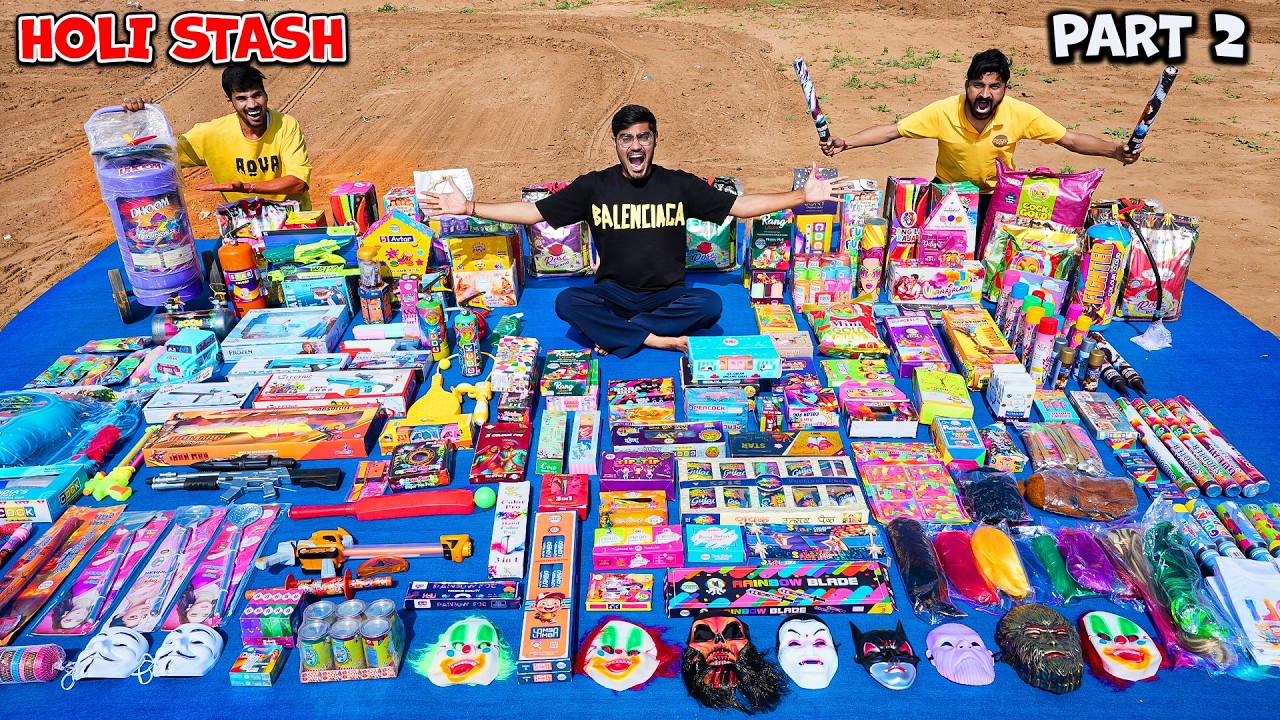 2026 Holi Stash Testing PART-2 | दमदार और मज़ेदार होली प्रोडक्ट्स