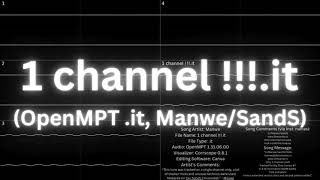 1 Channel .It Manwesands Instrument View