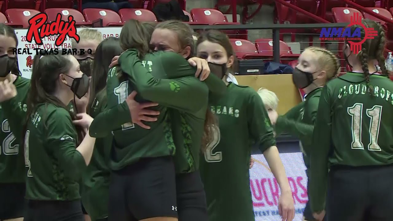 Rudy's Real Texas Bar B Q Volleyball State Championships Class 2A Final Cloudcroft vs Texico