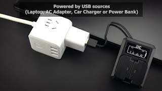 JJC DCH Series USB Dual Battery Charger for Ricoh/Canon/Fujifilm/Nikon/Sony/Panasonic/Olympus JJC DCH Series USB Dual Battery Charger for Ricoh/Canon/Fujifilm/Nikon/Sony/Panasonic/Olympus