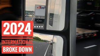 WHAT to do when your SEMI TRUCK BREAKS DOWN | our 2024 INTERNATIONAL is at the shop