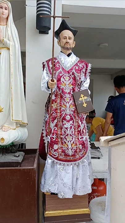 statue of San Ignacio de Loyola #kawitmedellinparish