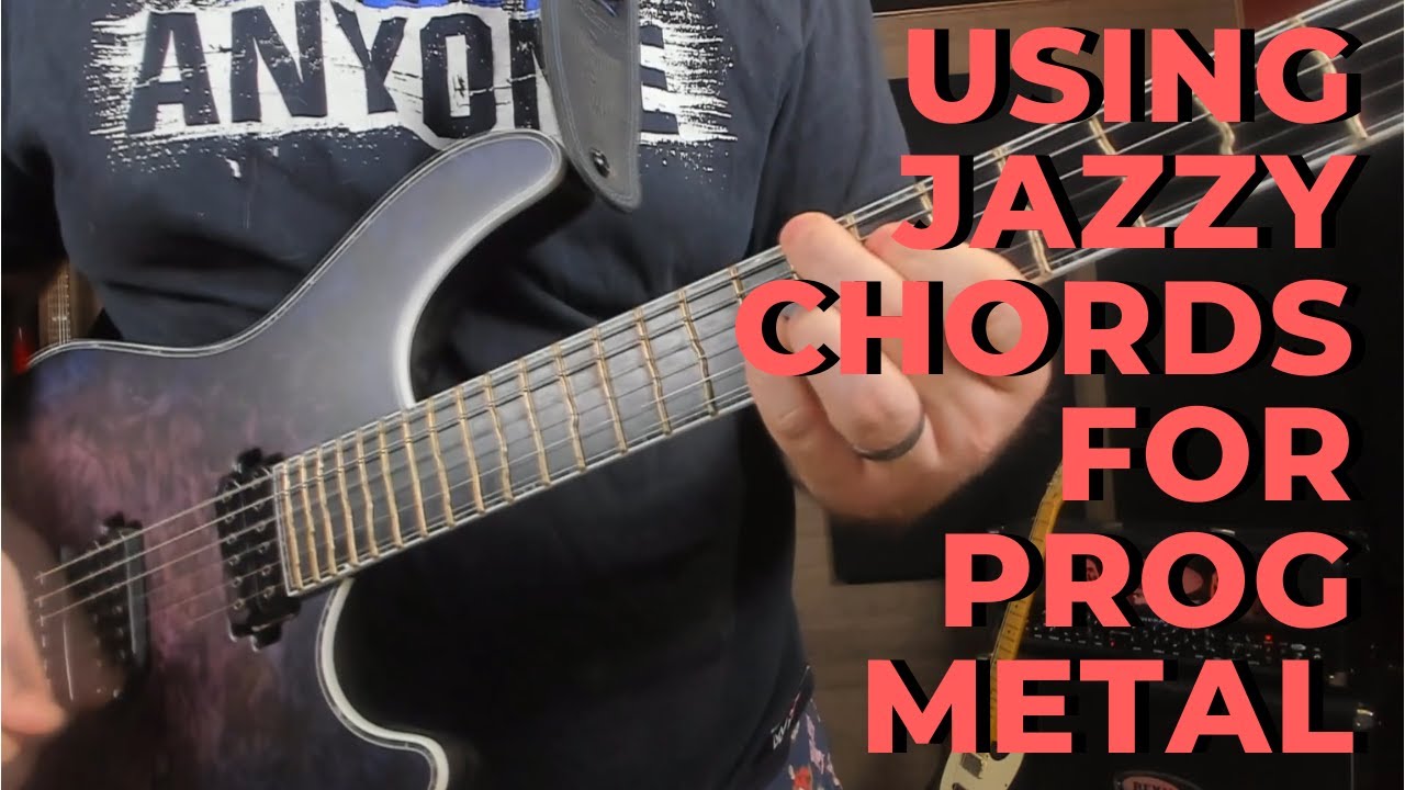 Guitar Lesson Jazz Chords For Progressive Metal 7ths & Inversions
