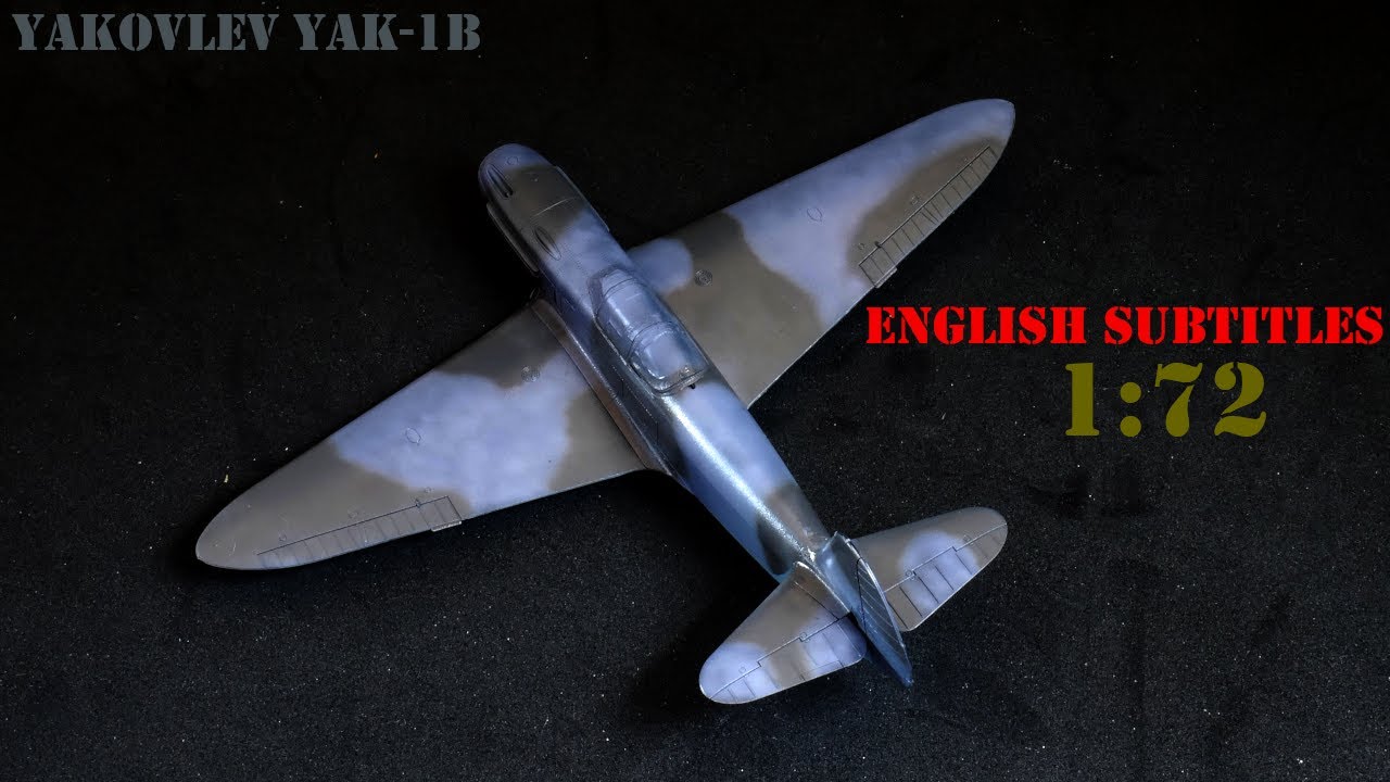 Episode 178 Arma Hobby Yakovlev Yak - 1B. Fuselage, wings, tail, and painting.