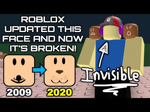 roblox list of faces before 2009