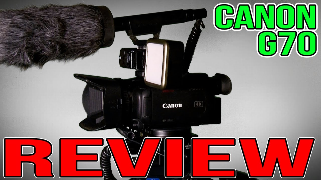 Canon HF G70 Review: Pro Video on a Budget