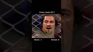 Every Roman vs Brock Match \