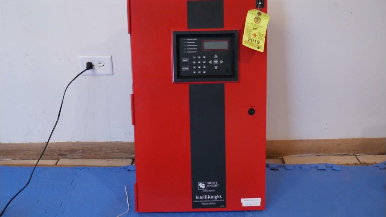 Silent Knight 5820XL basic wiring and programming - YouTube