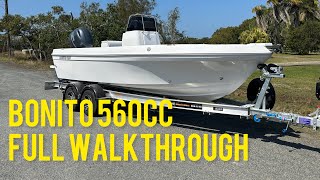 Ultimate Sub 6m Centre Console Sports Fishing Boat - Bonito Boats 560 CC