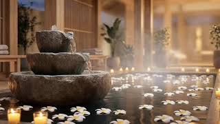 🌴 Tropical Spa Escape | Relaxing Ocean Waves and Soft Meditation Music for Healing