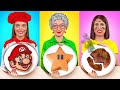 自分 vs おばあちゃんの料理チャレンジ | 面白い食べ物の状況 Mega DO Challenge