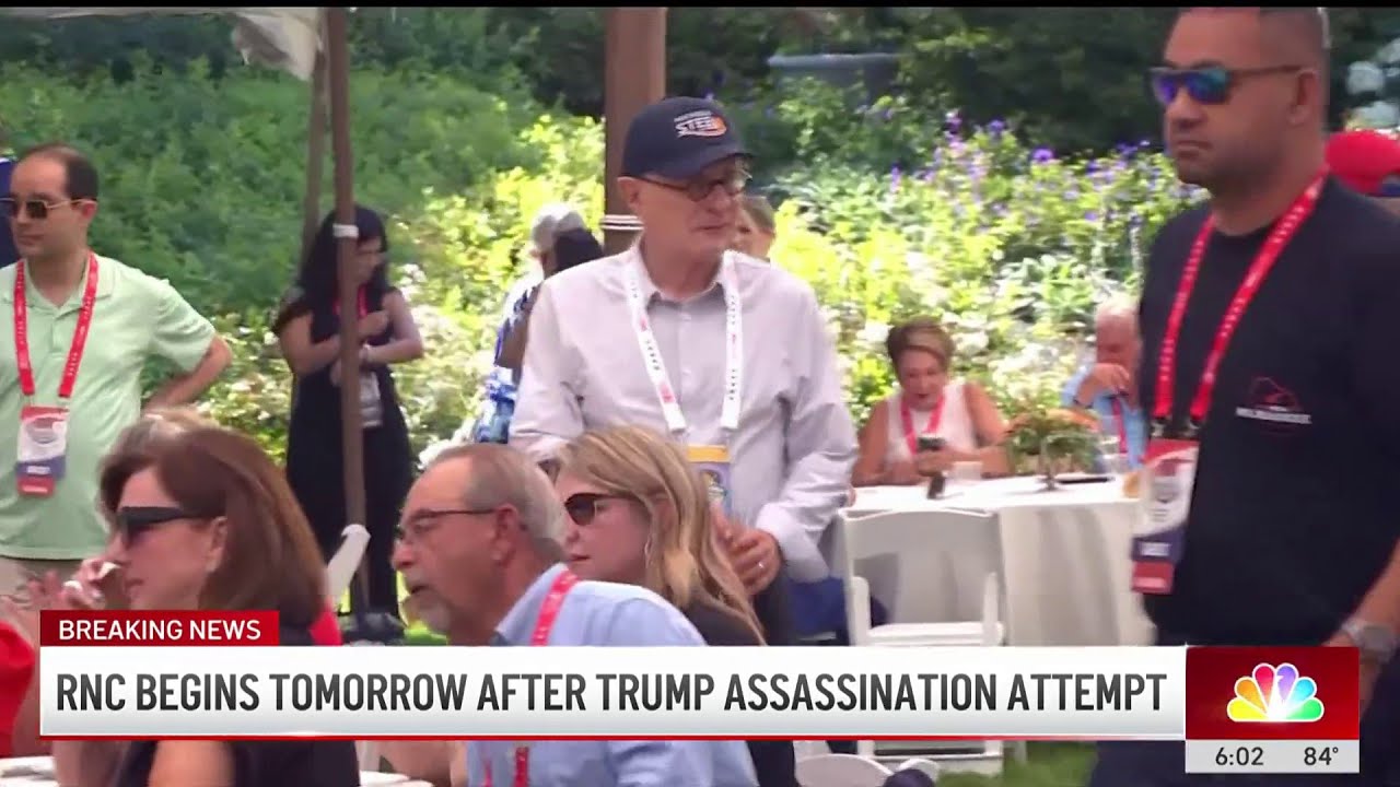 RNC continues as planned following Trump rally shooting - YouTube