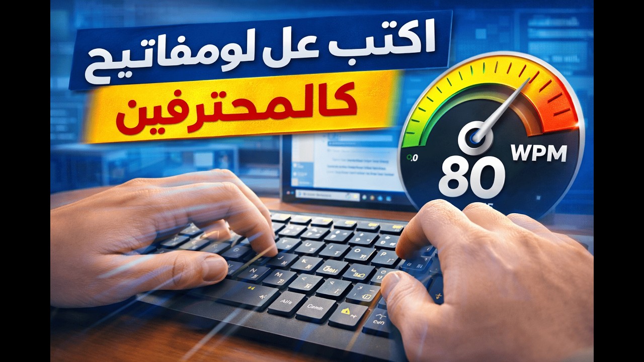 ضاعف سرعتك على لوحة المفاتيح خلال أيام قليلة!