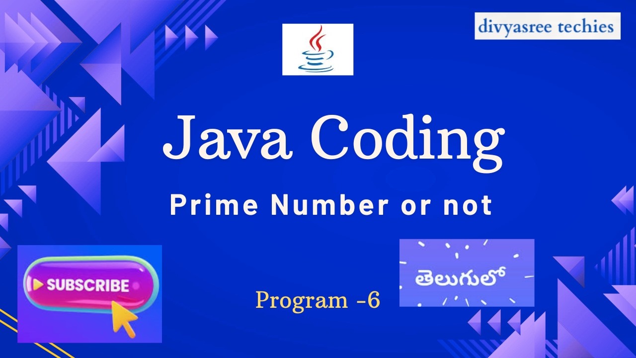 Prime Number or Not in Java | Easy Java Program for Beginners