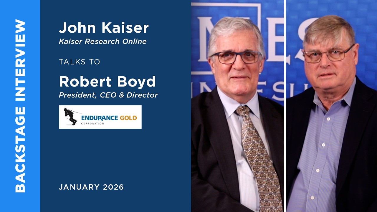 Robert Boyd of Endurance Gold talks to John Kaiser | Metals Investor Forum | January 2026