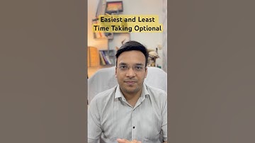 Which UPSC optional is Easiest & Least Time Taking | Vyasa IAS