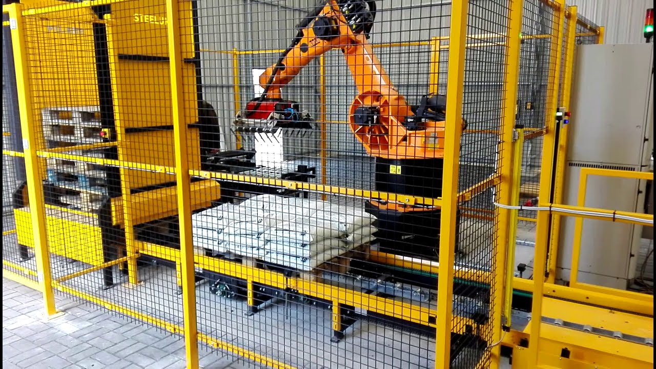 Paletyzacja za pomocą robota KUKA