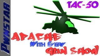 Apache w/ Every Gun Show - TAC-50 Sniper Rifle (Medal of Honor Warfighter Gameplay) screenshot 5