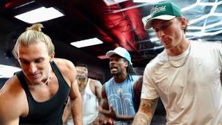 WE'RE NEVER WORKING OUT TOGETHER AGAIN...