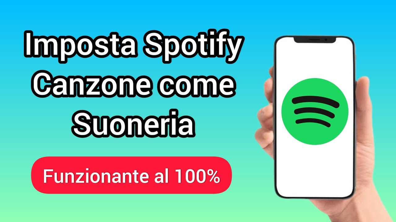 come fare impostare una suoneria da Spotify, come impostare i brani Spotify come suoneria