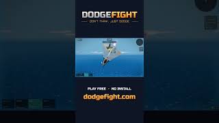 DodgeFight — dodge endless missiles in your browser 🎮 #Shorts