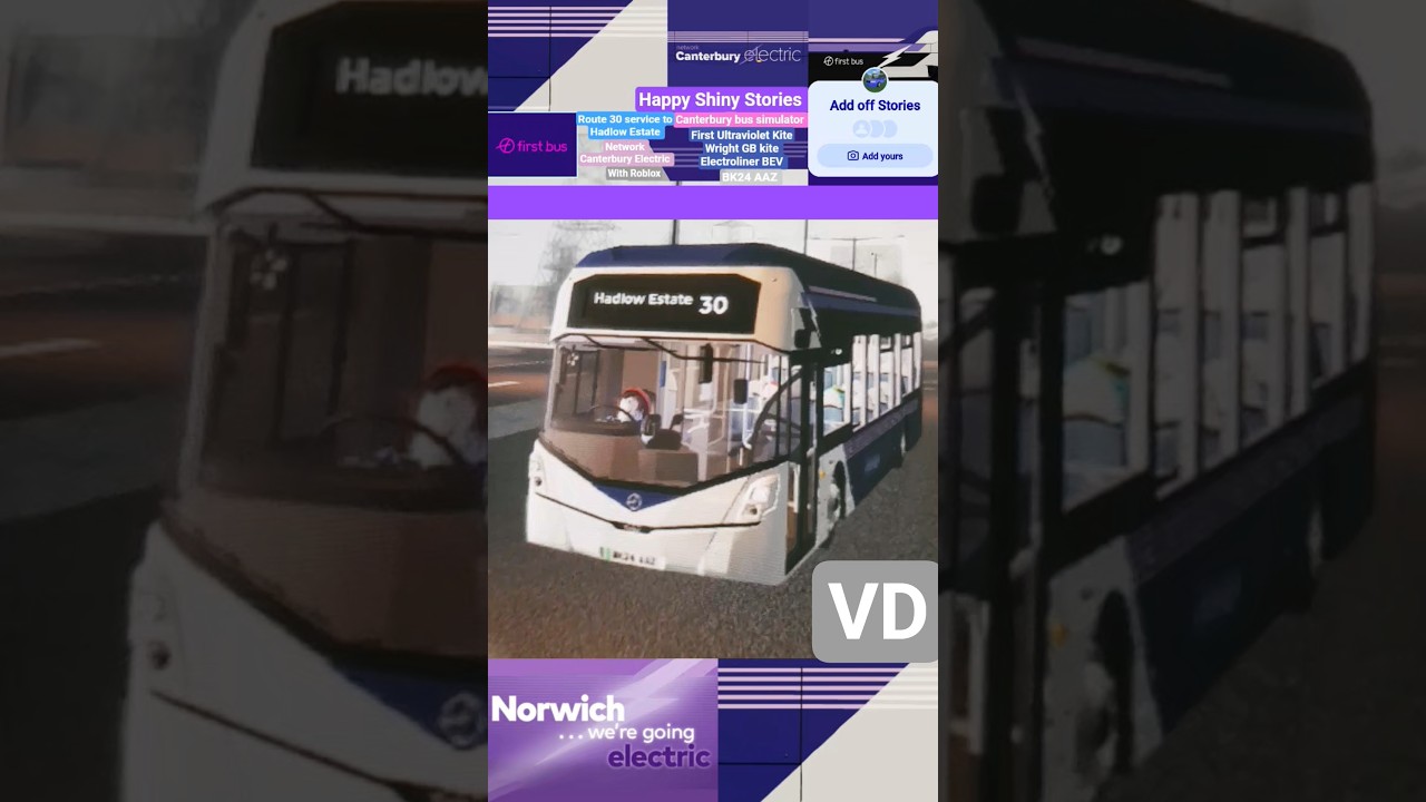 Shiny Storis Roblox Canterbury bus simulator 