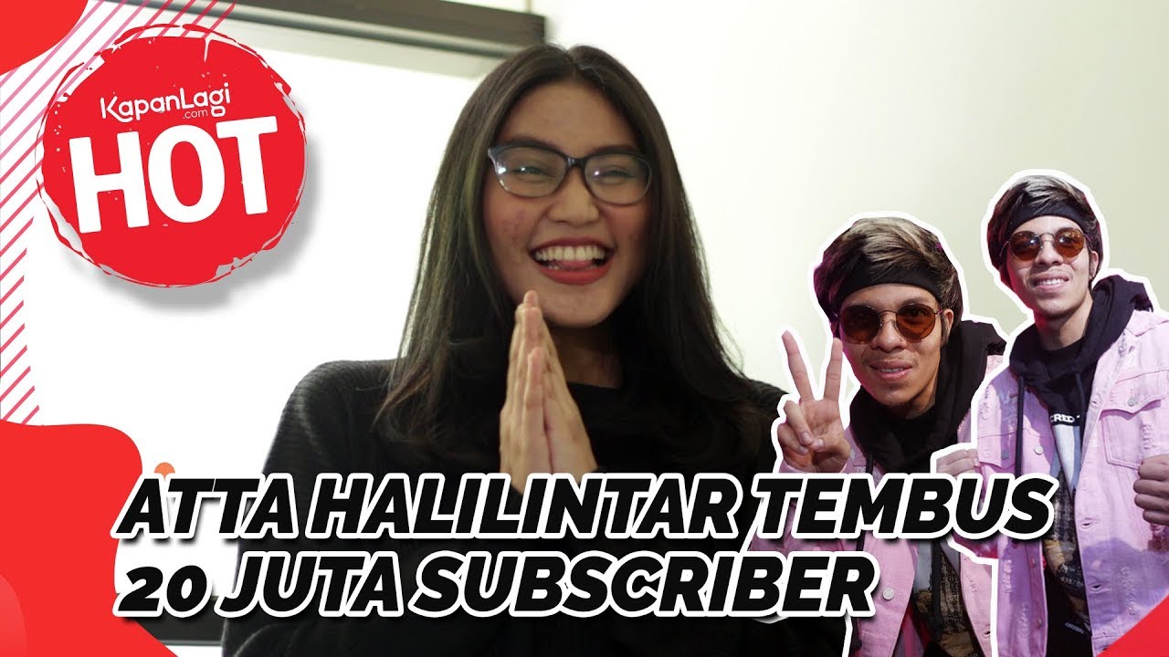 Subscriber Atta Halilintar Tembus 20 Juta, Pertama di Asia Pasifik