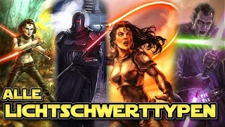 Star Wars Alle Lichtschwerttypen Und Ihre Vorteile Doppellaserschwert, Shoto, Lichtpeitsche, Etc.