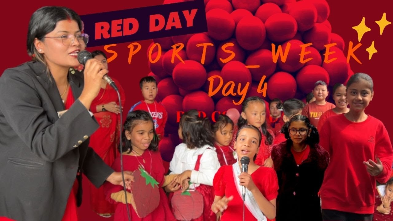 Day 4 [ Sports Week 2023 ] | The last day | RED day | 4K