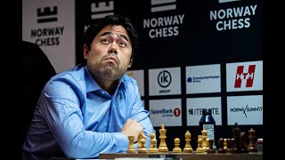 Седьмой тур Norway Chess. Партии Накамура-Карлсен, Прагнанандха-Дин и Каруана-Фирузджа.