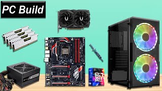 Intel i7 7700k with 1660 super PC Build - YouTube