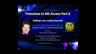 Treeview in MS Access: Part 6 - New nodes/Records