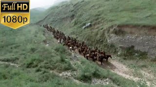 Arrogant Japanese Cavalry Unaware of Guerrilla Ambush  A Lethal Barrage of Bombs Lurks Ahead!