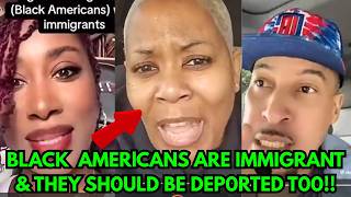 LATlN0'S Want Black Americans DEP0RTED - They Think They Are lMMIGRANTS!!