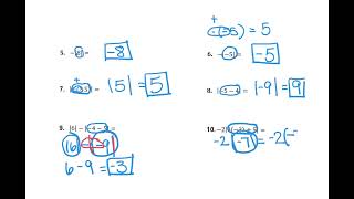 Alg8 6 5 Lesson - Absolute Value Expressions