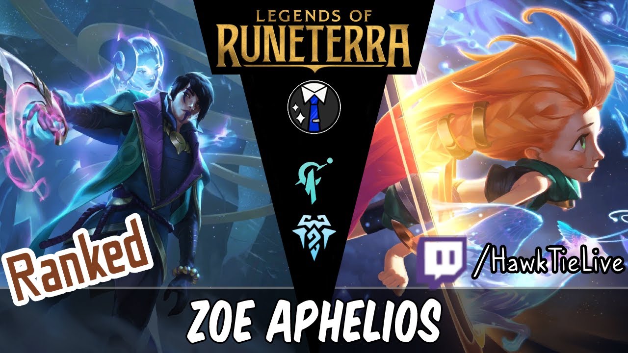 Zoe Aphelios: Best Deck of the Day ... Sparklefly is Broken | Legends of Runeterra LoR