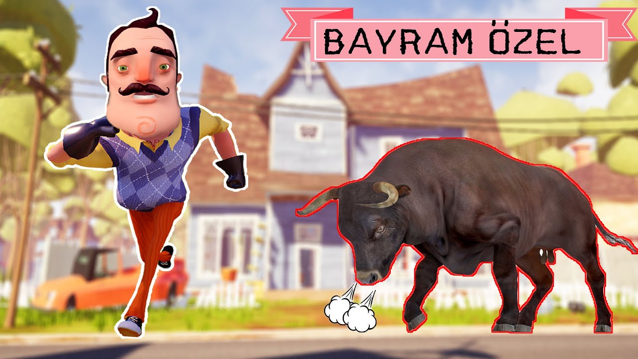 BOĞANIN İNTİKAMI - WİLSON AMCA HAPİSTE 😱 Hello Neighbor BAYRAM ÖZEL