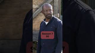 The The Walking Dead (2010-2022) How Morgan Jones Changed Each Year. Lennie James Ages