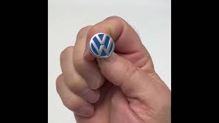 lapel Pin VW car Logo Hood Emblem Volkswagen Enamel Pin Backing #enamelpins #lapelpin #jewelry