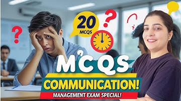 🗣️Business Communication MCQs |📣20 Questions Must Practice |🤩Exam Special- Crack it Now| UGC NET/JRF