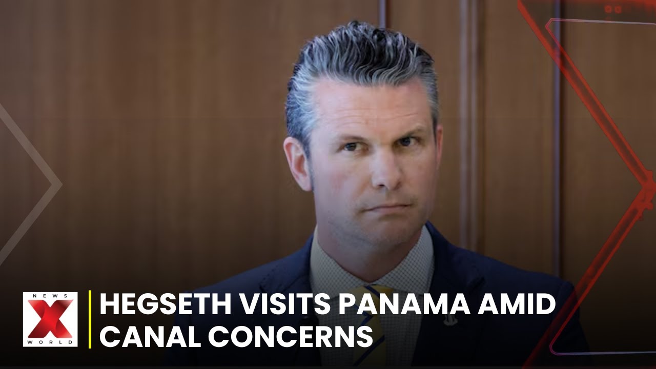 U.S. Defense Secretary Hegseth Visits Panama Over Chinese Canal Concerns | Newsx World