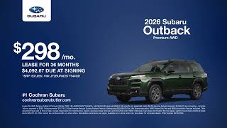 Subaru Outback 06/17/2026 7545777