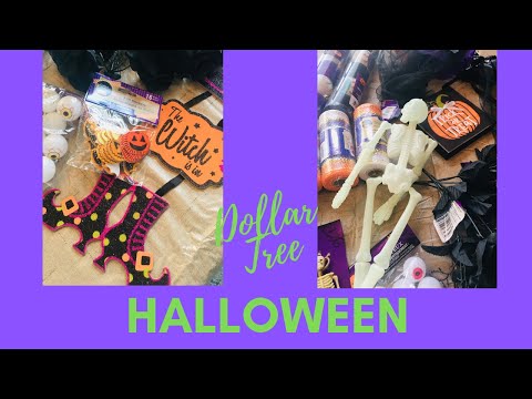 Huge Dollar Tree Halloween Shopping Haul🎃
