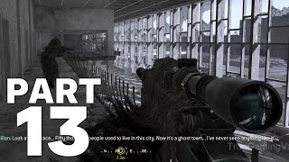 CALL OF DUTY 4 MODERN WARFARE (2007) - Walkthrough - Mission 13 - All Ghillied Up - PC HD