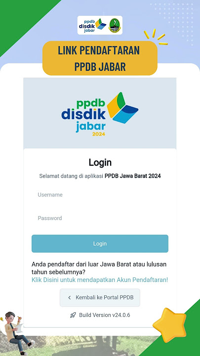 UPDATE LINK PENDAFTARAN PPDB JABAR #ppdb #ppdbjabar
